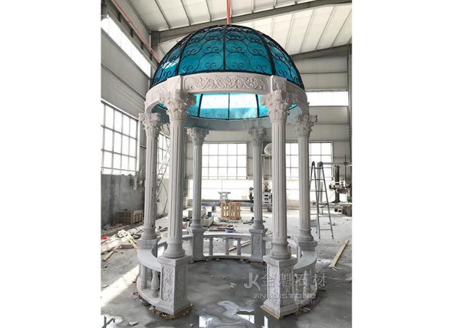 marble gazebo custom